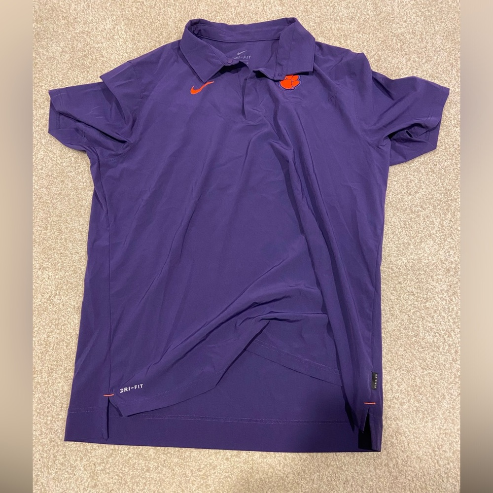 Clemson Dri Fit Polo